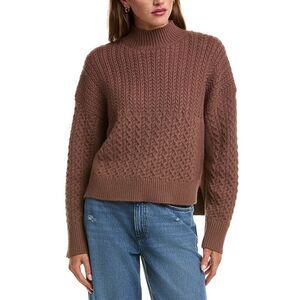 Sadie & Sage Womens  Liss Turtleneck Sweater, Brown